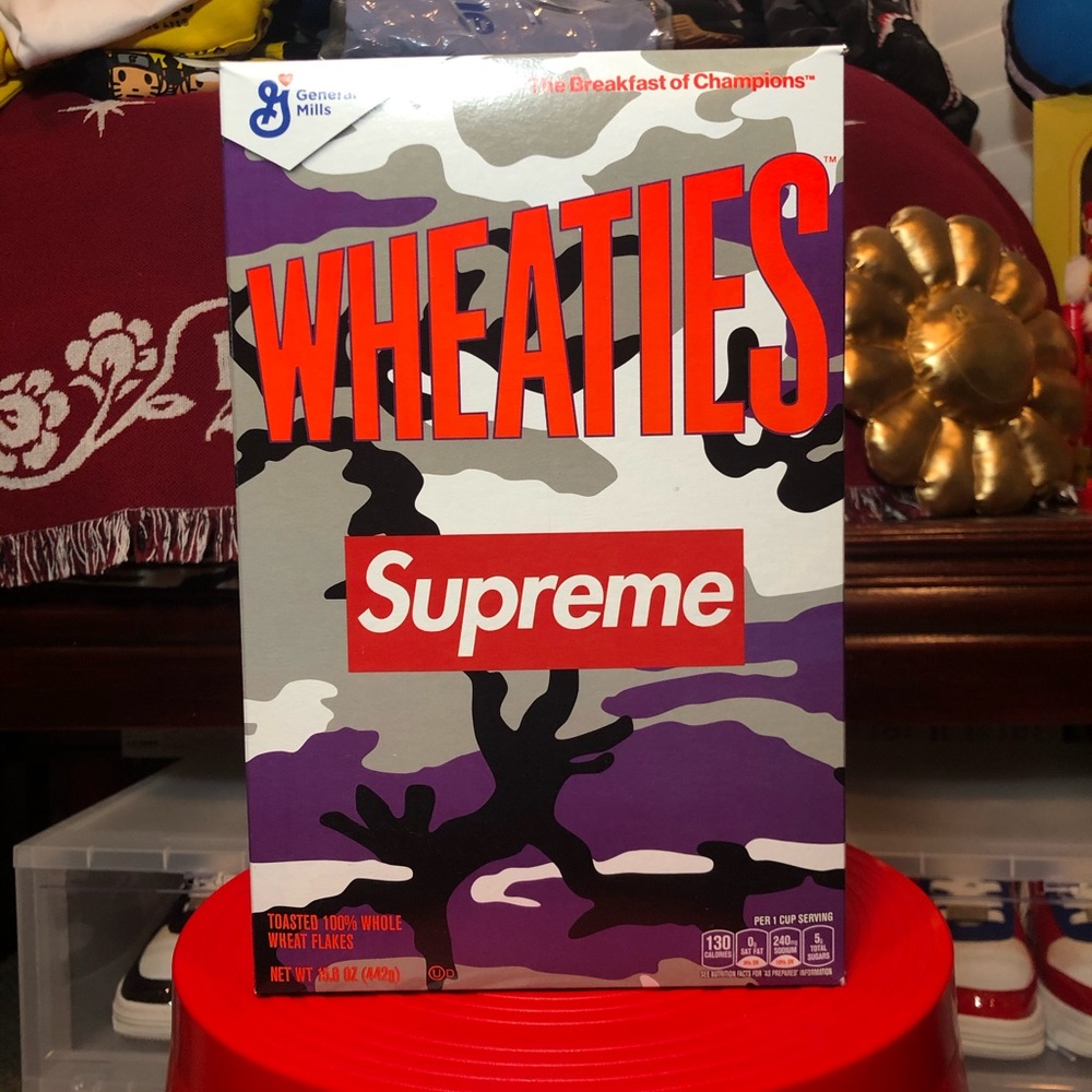 Supreme Wheaties Cereal Purple